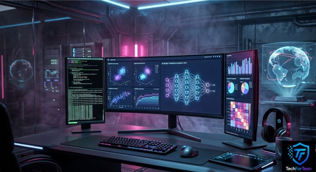 Computer Showing What is Data Science