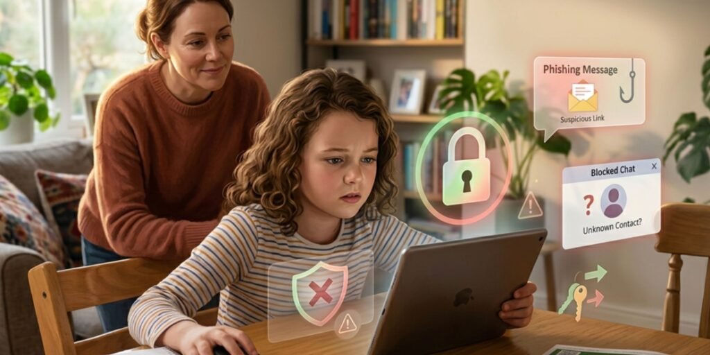 how to teach kid basic internet rules