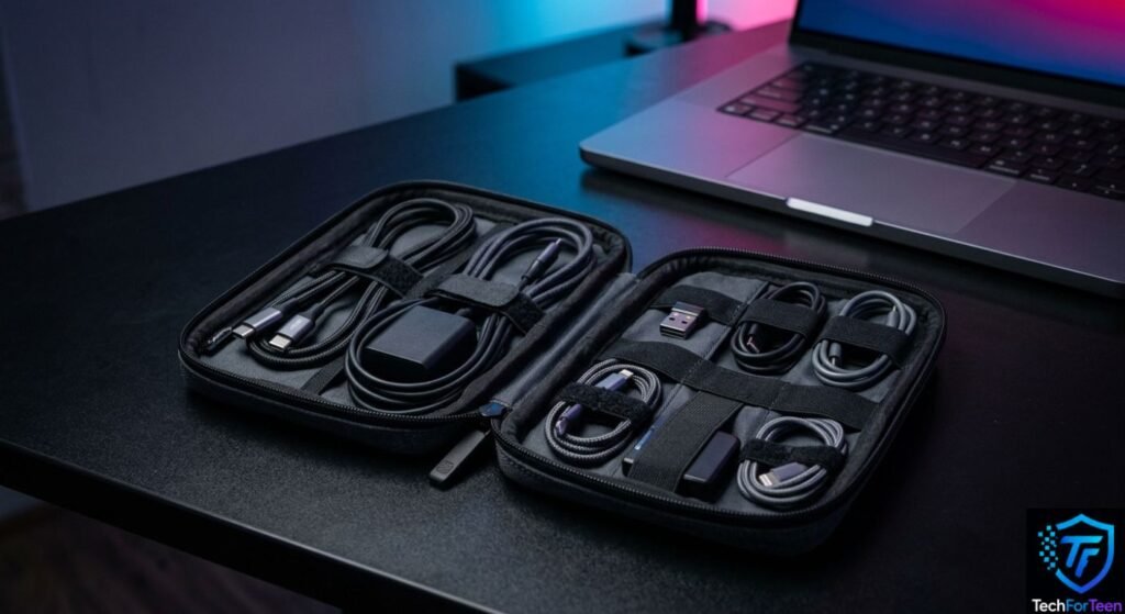 cable organizer for laptops