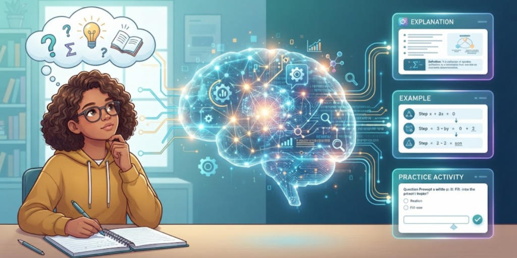 How an AI tutor works for students