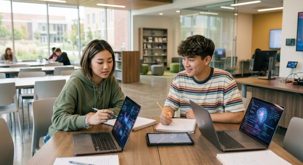 students-learning-ai-digital-skills